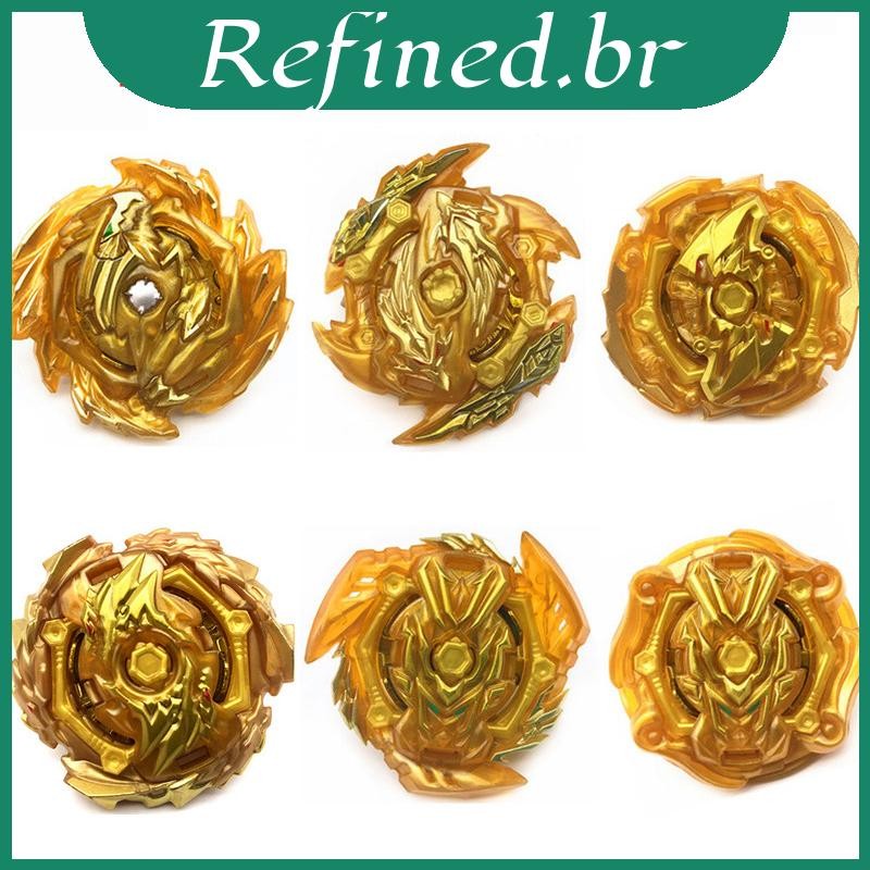 Beyblade Premium Gold Burst Metal Fusion Para Combate À Efetividade Final em Oferta na Shopee