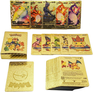 Cartas Douradas 10 Cartas Folha De Ouro Edicao Limitada Douradas