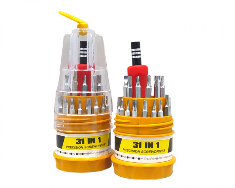 Kit Mini Chaves 31-em-1 Exbom: Precisão em Suas Mãos