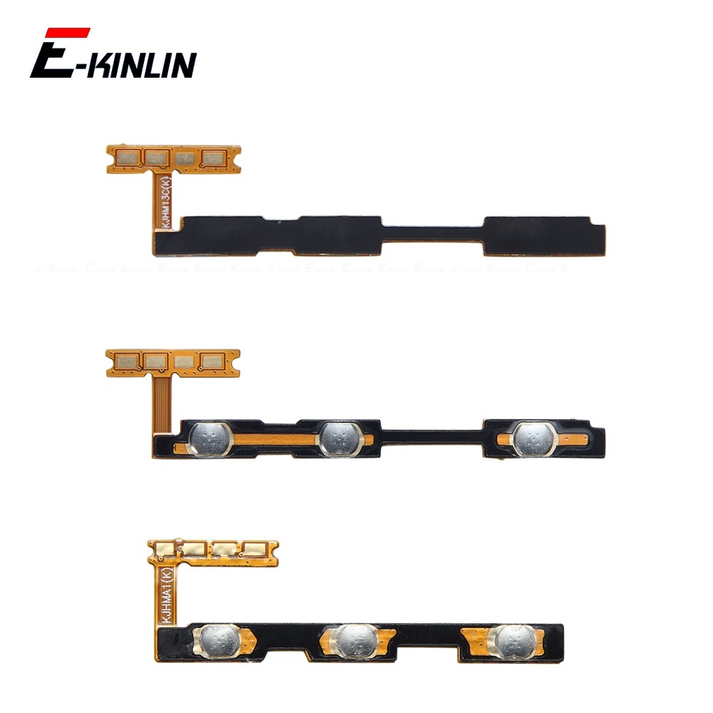 Interruptor Mudo Chave De Alimentação Liga/Desliga Botão Volume Controle Cabo Flexível Para Xiaomi Poco C31 C40 C50 C51