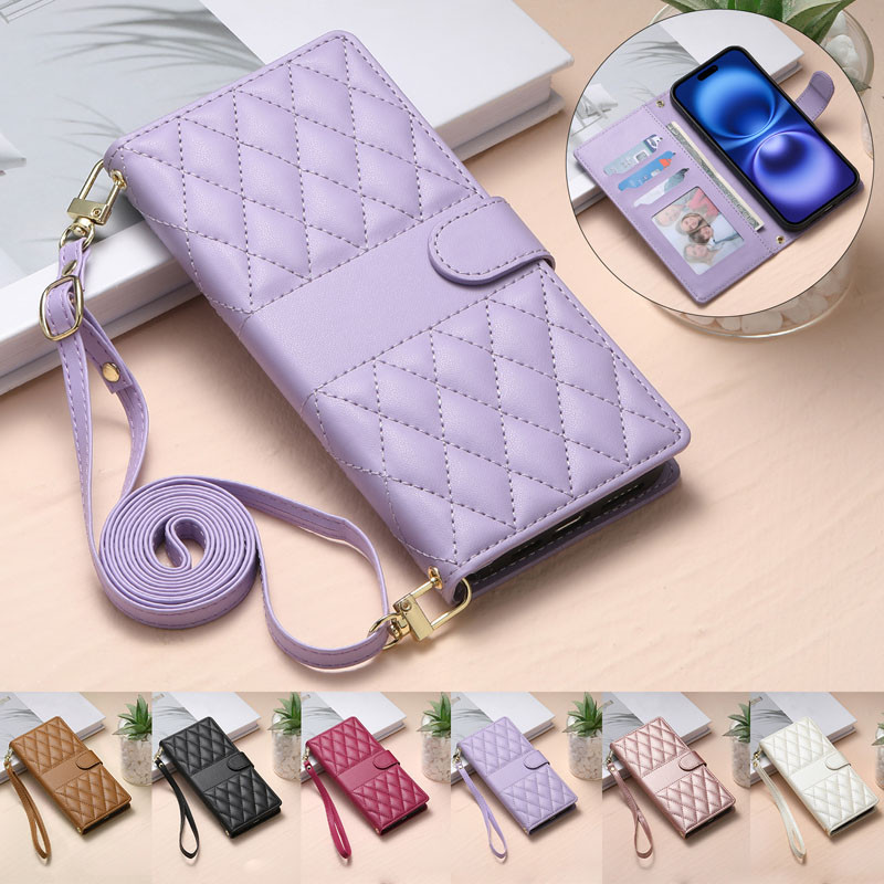 Capa De Telefone Carteira Para Samsung Galaxy A08 A07 A06 A18 A17 A16 A15 A14 A27 A57 A37 A56 A36 A26 A54 A55 Moda Diamo