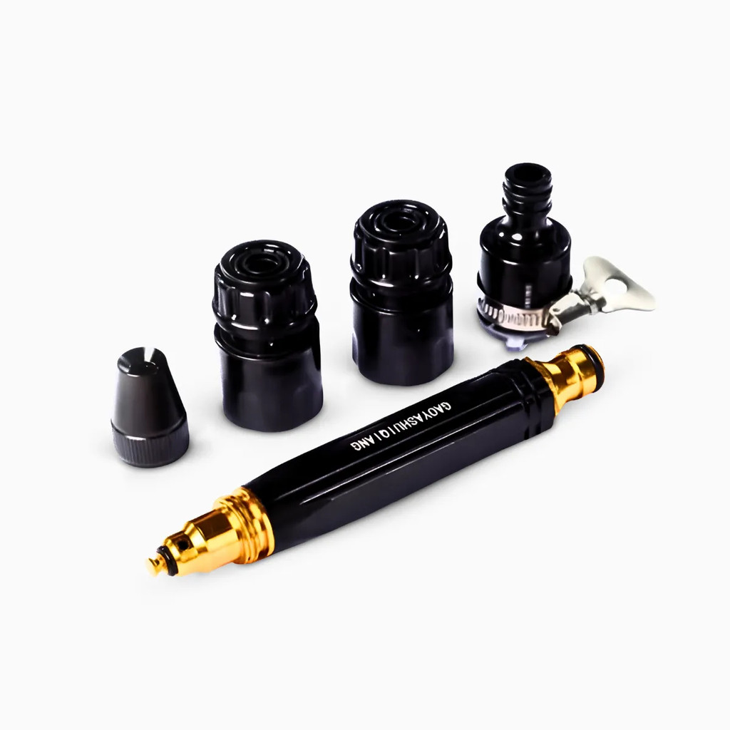 Bico Alta Pressão Jato Mangueira Água Kit 4 Pçs Lava Carro Esguicho Pulverizador De Água Alta Pressão Para Jardim