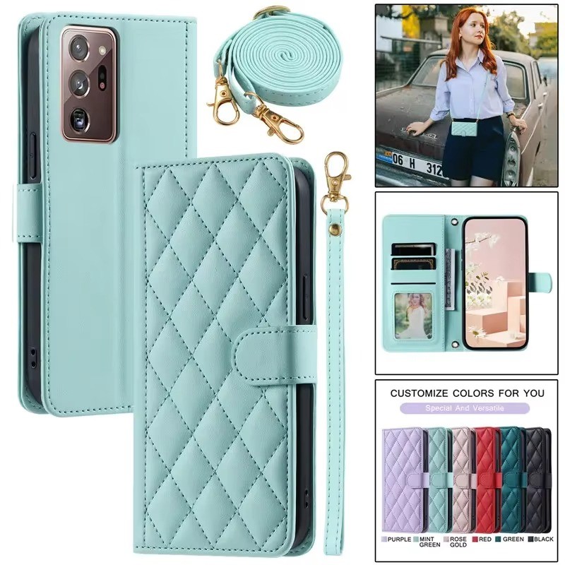 Capa De Telefone Carteira Para Samsung Galaxy A08 A07 A06 A18 A17 A16 A15 A14 A27 A57 A37 A56 A36 A26 A54 A55 Mulheres L