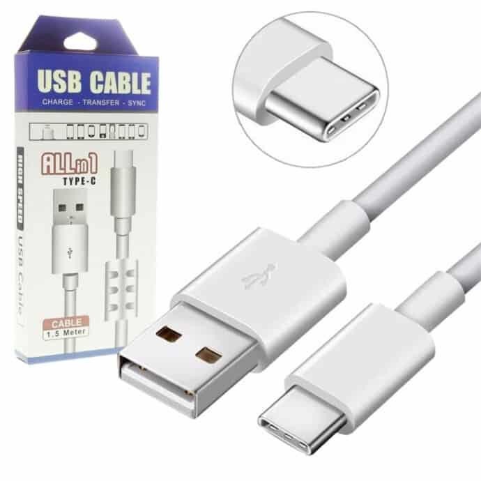 Cabo Tipo-C para Dados e Sincronização 1,5m CBO-3463