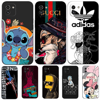 Capa Para Samsung Galaxy A03 Altura 164.2MM SM-A035 Caso Silicone Macio Telefone Traseira Preto Tpu Pop Elementos em Oferta na Shopee