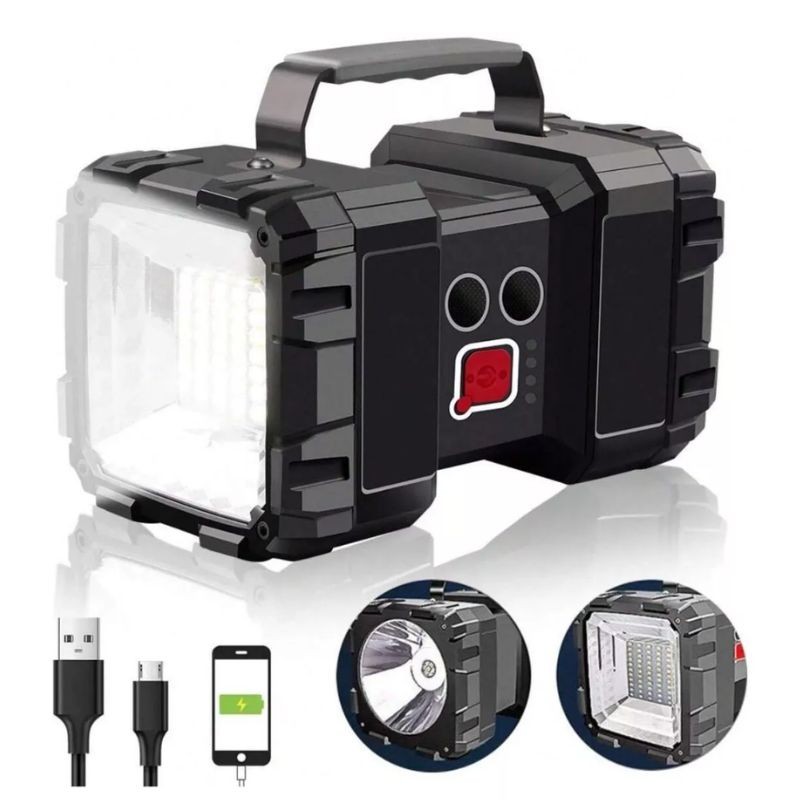 Holofote LED Recarregável Ultra Potente - Iluminação Top!