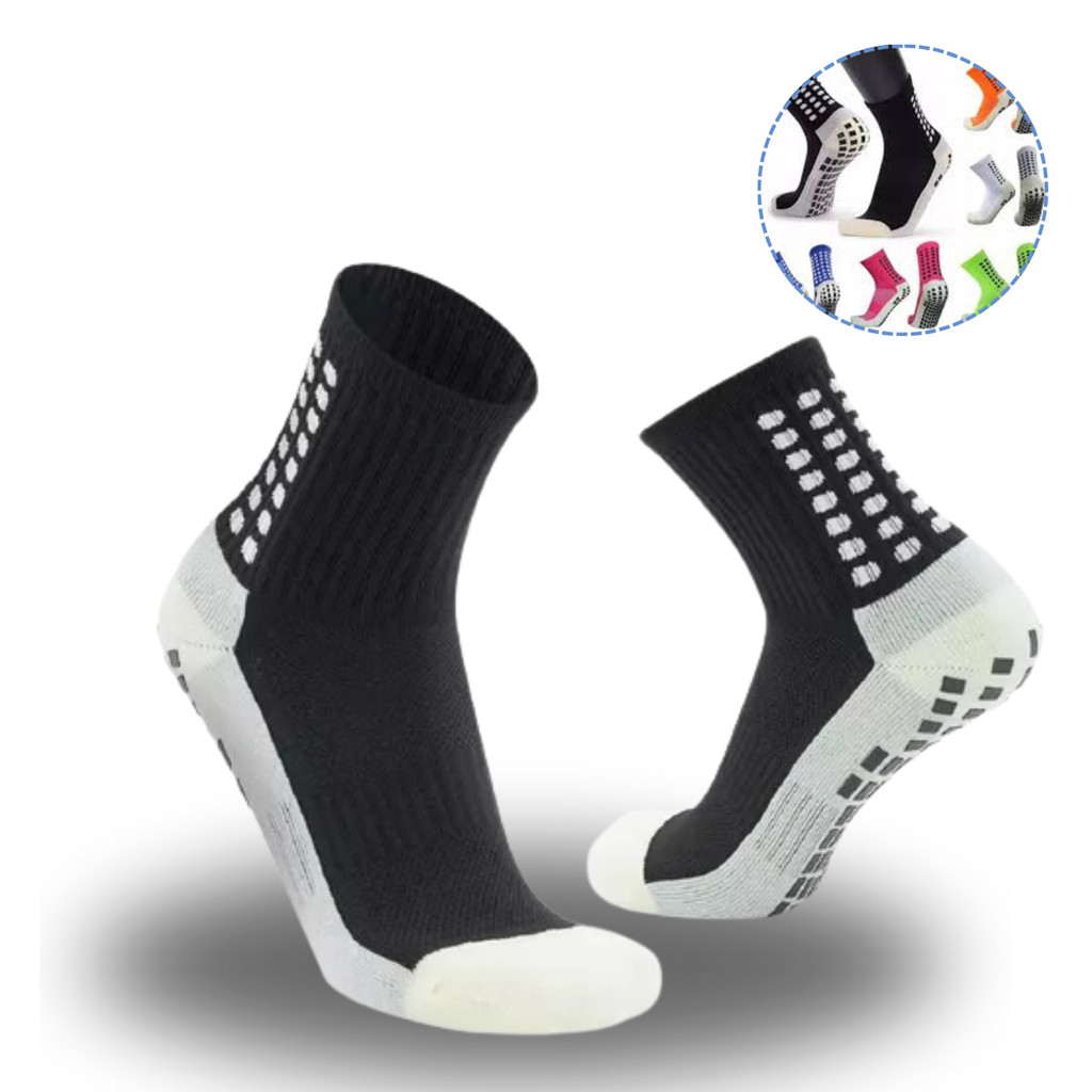 Meia Futebol Antiderrapante Tipo Pro Soccer Trusox Esportiva Premium Alta Qualidade