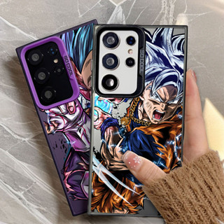 Dragon Balls Vegeta Gokus Anime Capa De Telefone De Luxo Para Samsung S25 Ultra S23 S24 FE A55 5G Qualidade Galaxy S22 S em Oferta na Shopee