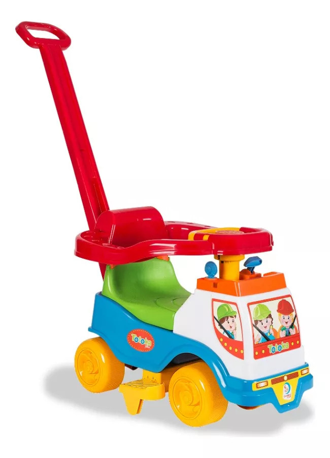 Totoka Carrinho Andador Triciclo Totoca Infantil Azul
