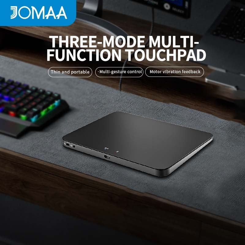 JOMAA Bluetooth Sem Fio + Mouse Touchpad Com Para Windows Trackpad Recarregável