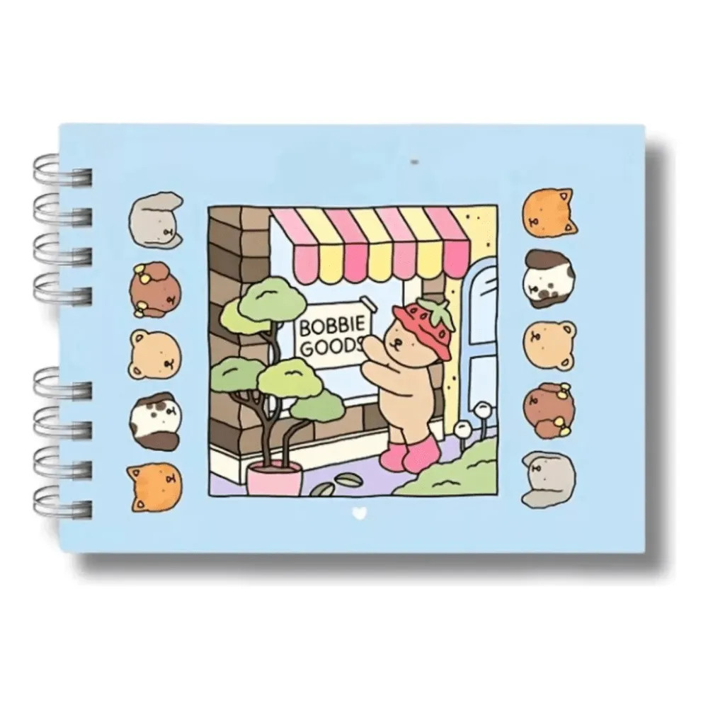 Bobbie Goods Livro de Colorir - Compacto e Prático para Usar em Qualquer Lugar!