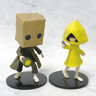 Jogo Little Nightmares Six E Mono Figura Modelo Brinquedos em Oferta na Shopee