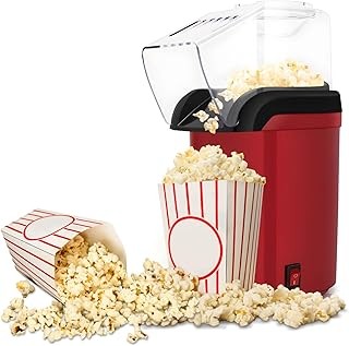 Pipoqueira Elétrica Portátil: Sabor e Praticidade!