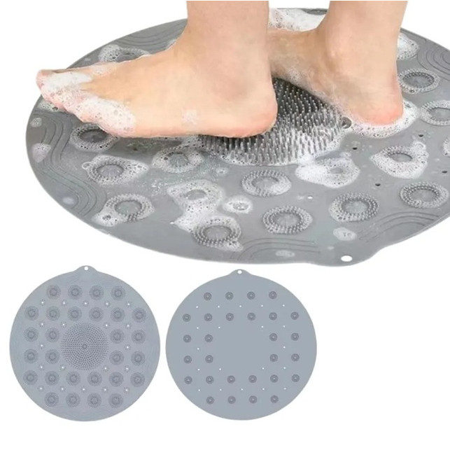 Tapete Antiderrapante Massageador Banheiro
