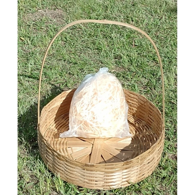 Cestas de Bambu Trançadas: Kit com 6 para Presentes