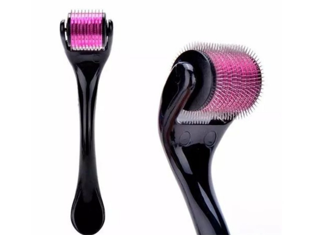 Dermaroller 540 Agulhas Micro Skin Roller Tratamento Facial