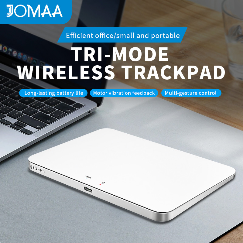 Jomaa Mouse Trackpad Sem Fio Bluetooth Para Windows 10 11 Controle De Alta Preci