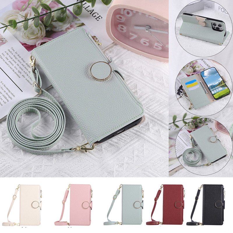  Capa Para Samsung Galaxy A37 A57 A17 A07 A36 A26 A06 A16 A55 A35 A15 A56 A32 A25 A54 A34 A24 A14 5G 4G Carteira De Cou