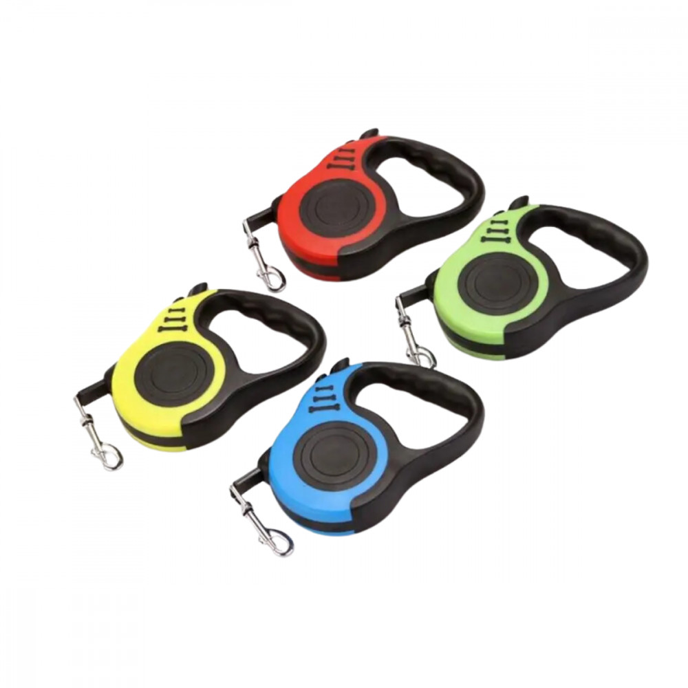 Coleira Retrátil 3m para Cães - Passeio Seguro Kapbom