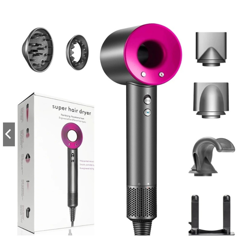 Secador Supersônico Profissional: Secagem Rápida 220V