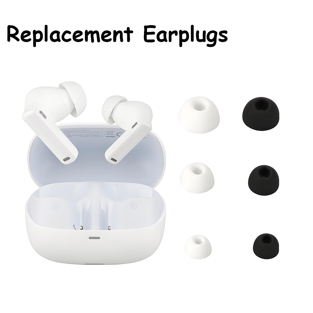 3 Tamanhos/6 Unidades Fone De Ouvido Bluetooth Tampões De Silicone À Prova De Poeira Para Baseus Bowie E9 EX M1 M2 M2 +