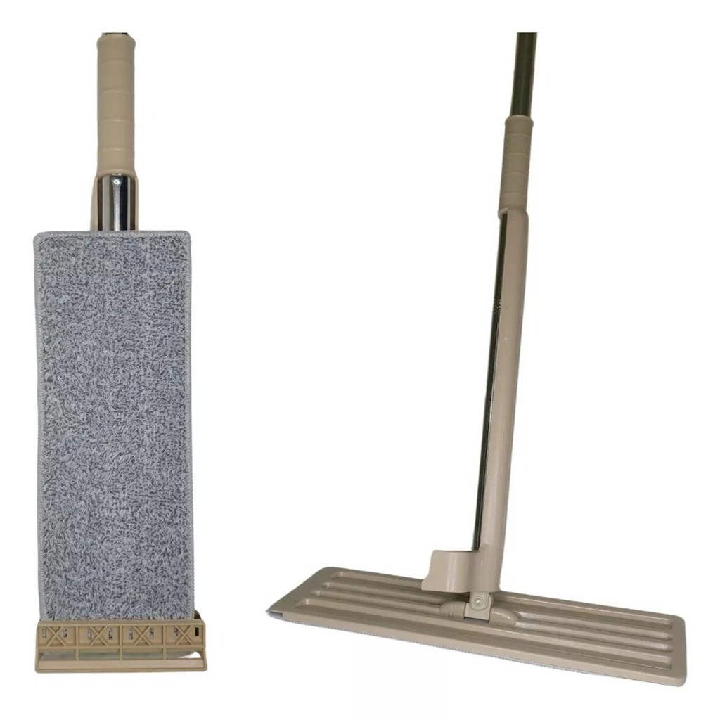 Esfregão Rodo Inteligente Mágico Mop 360º Limpa Rápido Super Flexível Rodo Torção Magico, ...