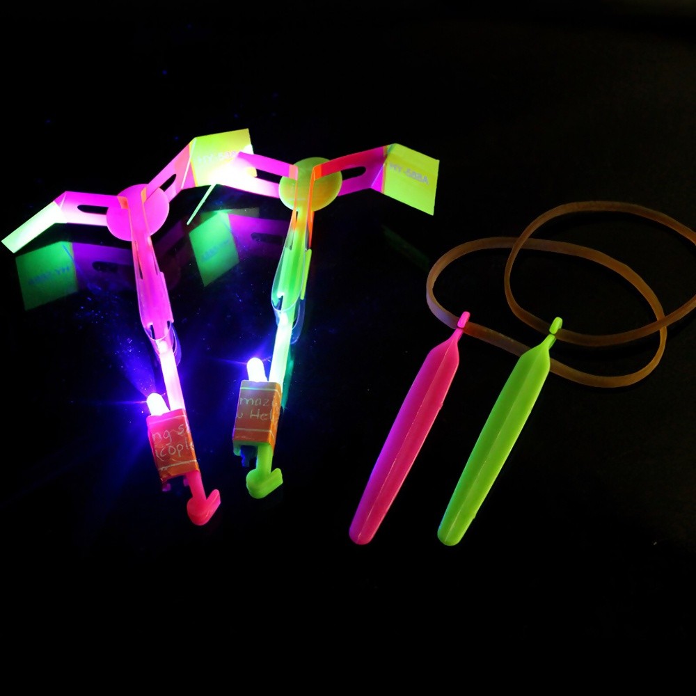 Foguetinho Avatar voador ! Foguetes Helicóptero Voador com Led