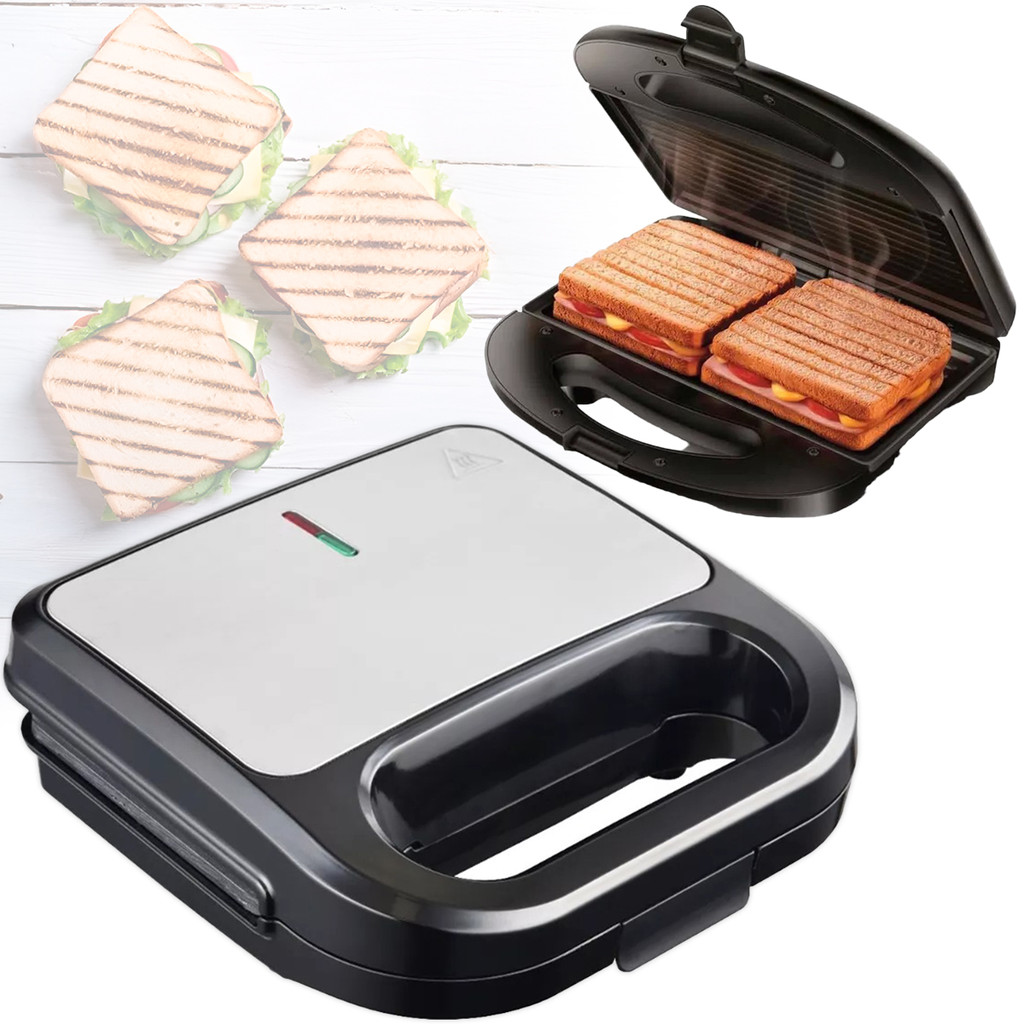 Sanduicheira Grill Antiaderente 750W Torradeira Misto 220V