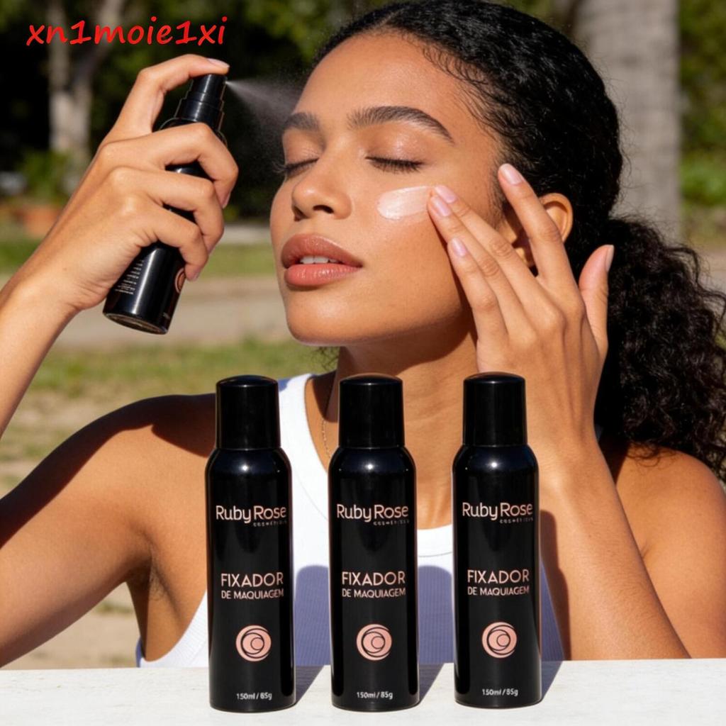 Fixador de Maquiagem Ruby Rose - Toque Suave com Fixação Leve e Natural HB-312 -xn1moie1xi