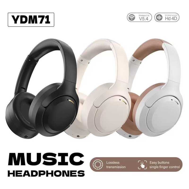 Novo YDM71 sem fio bluetooth fone de ouvido fone de ouvido bluetooth jogos fone de ouvido casa