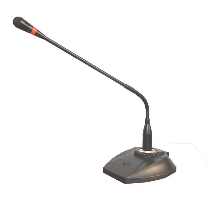 Microfone Enping com fio 48V Phantom Conference Microfone condensador de mesa de energia externa