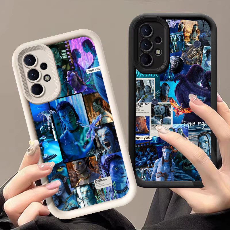 Avatar Eu Te Ver Capa Para Samsung A56 A55 A36 A35 A53 A54 5G A73 A34 A07 Macia A25 A22 A21S A23 A14 A15 A16 A17 Proteçã