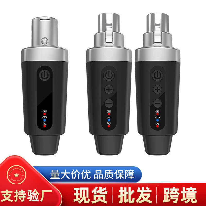 Conversão dinâmica com fio sistema de microfone sem fio transmissor receptor instrumento Musical secador de cabelo portá