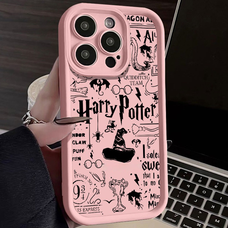 Capinha de anti impacto De Harry Potter chapéu para iPhone x xr xs max 18 17 16 15 14 12 13 pro max capa — imagem 2 de 2