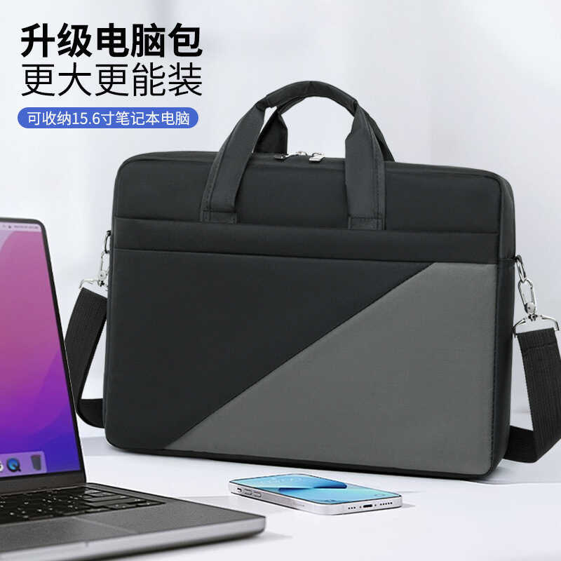 Pasta Casual Laptop Bolsa Business Bolsa Ombro Bolsa Computador de Grande Capacidade Bolsa