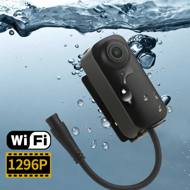 1296P À Prova D 'Água HD Visão Noturna 8-1V Bateria Carro Tram Motocicleta Locomotiva Gravador de Condução