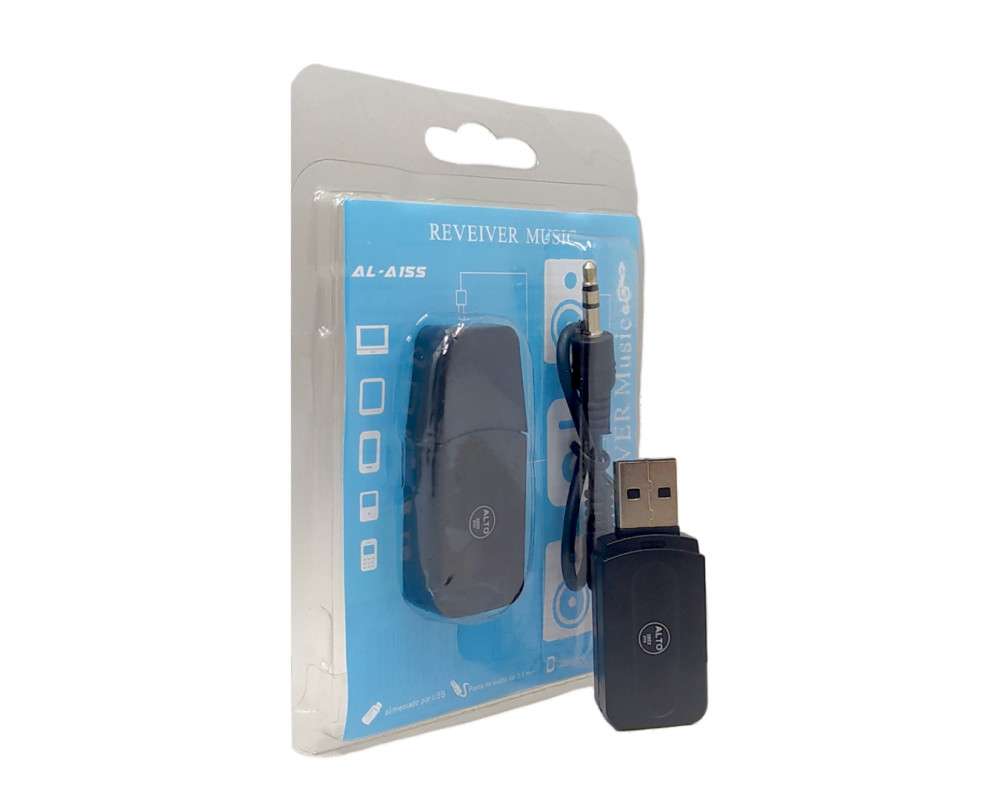 Receptor Bluetooth Áudio MP3 USB Conexão P2 Kive AL-A155