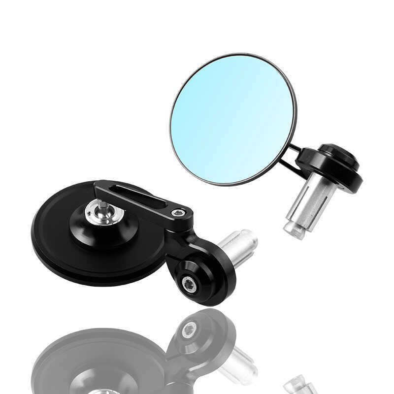 Espelho retrovisor Universal adequado para BMW espelho modificado CNC liga de alumínio lidar com espelho Retro clássico