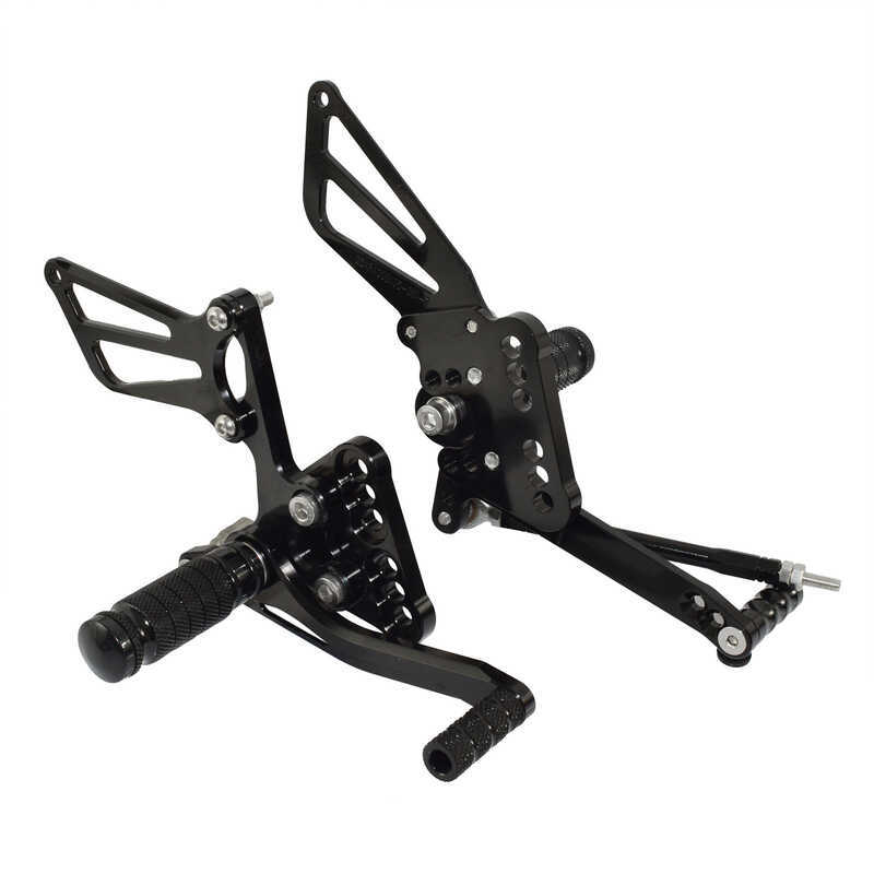 Adequado para Suzuki GSXR1000 05-06 K5 modificado motocicleta piloto levantando Pedal montagem para trás