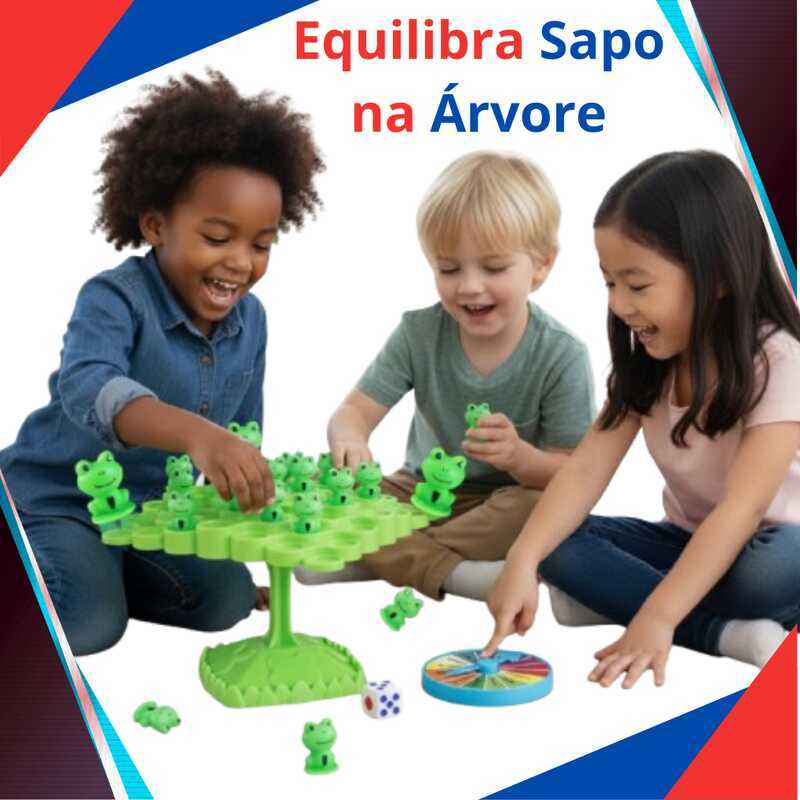 Jogo De Tabuleiro Sapo Equilíbrio Árvore em Oferta na Shopee