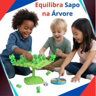 Jogo De Tabuleiro Sapo Equilíbrio Árvore em Oferta na Shopee