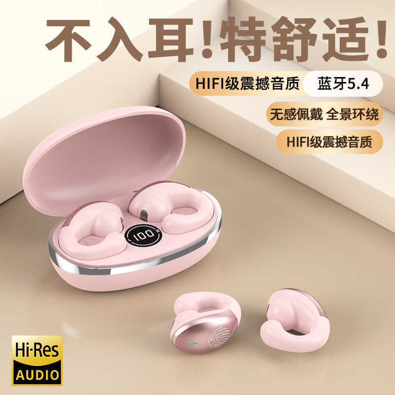 Condução óssea fone de ouvido bluetooth longa vida útil da bateria fone de ouvido bluetooth das mulheres dos homens espo