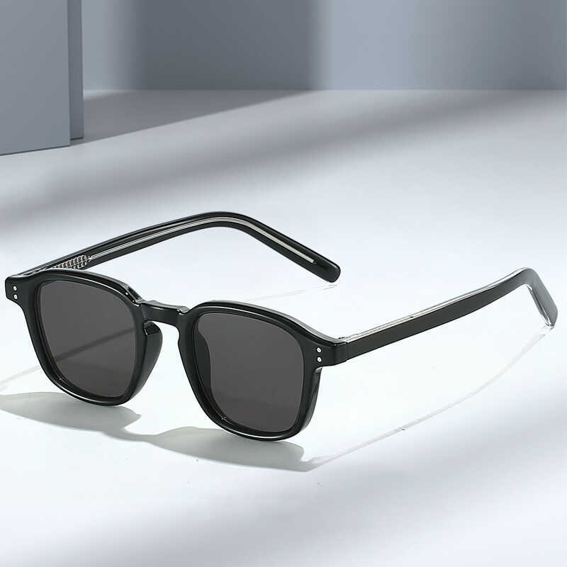 Legal óculos quadrados novos óculos de sol transfronteiriços clássico moda óculos de sol CP pino protetor solar óculos d