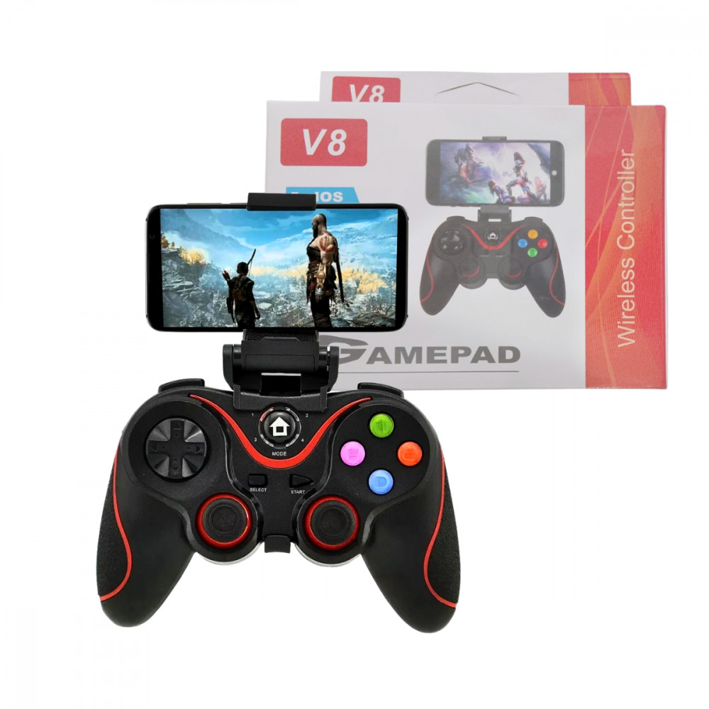 Controle Gamer Sem Fio Bluetooth Joystick Celular Android PC 2.4G Ovleng