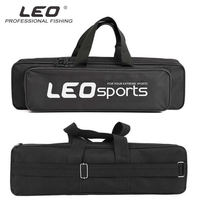27558 preto de camada única fio de aço saco de equipamento de pesca portátil Mini vara de pesca saco de lazer