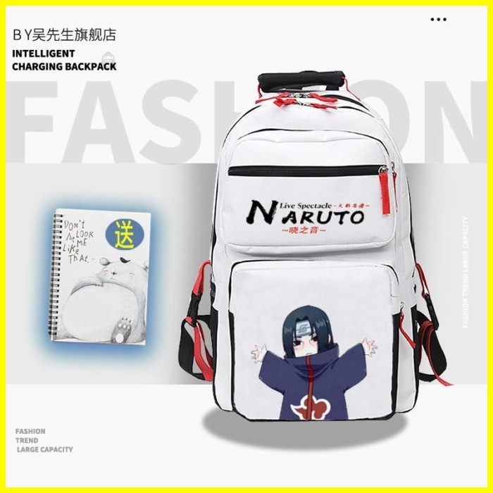 [ZOCI] Mochila Mochila Mochila Naruto Sasuke Itachi Naruto Nuvem Vermelha Xiao Organização Payne Itachi Anime Bidimensio