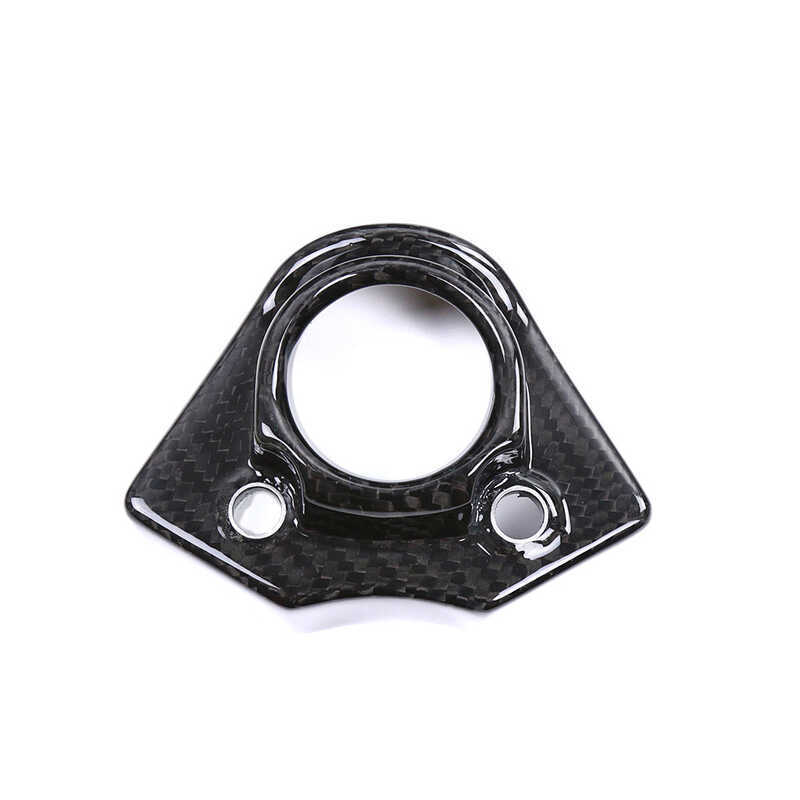 Adequado para ducati ducati Multistrada V2 motocicleta modificado fibra de carbono chave bloqueio capa escudo