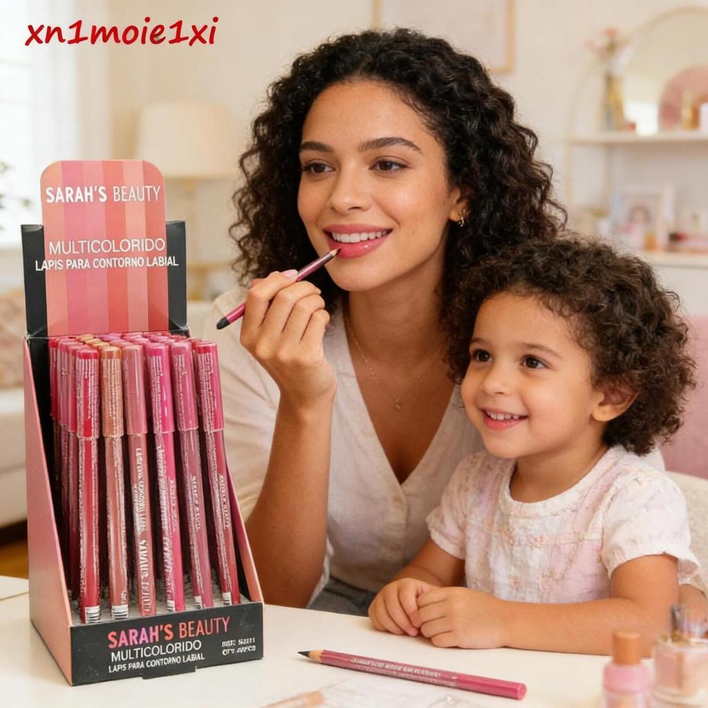 Lápis para Contorno Labial Sarah's Beauty - Pigmentação Intensa e Aplicação Suave S3211 -xn1moie1xi