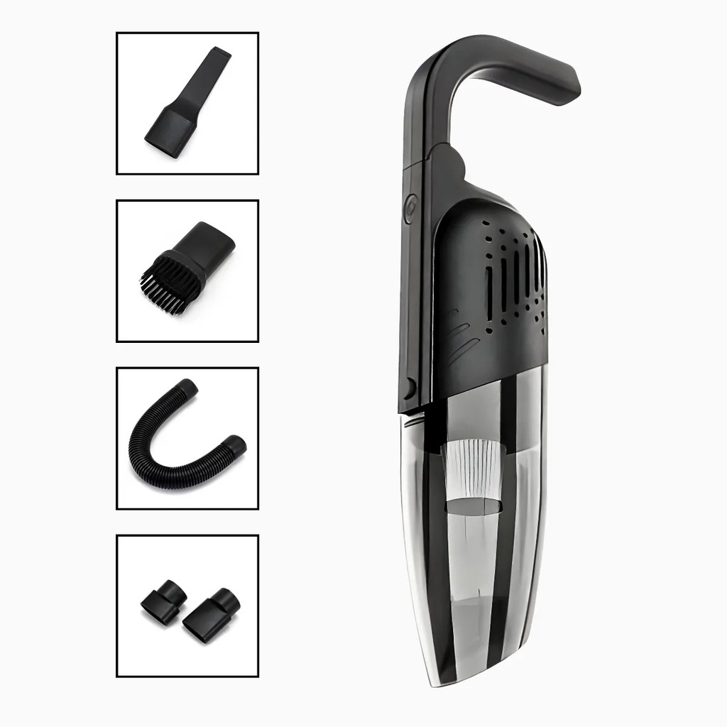Aspirador De pó Portátil Automotivo Carro e Casa Potente Recarregável sem fio Multifuncional para Limpeza Completa