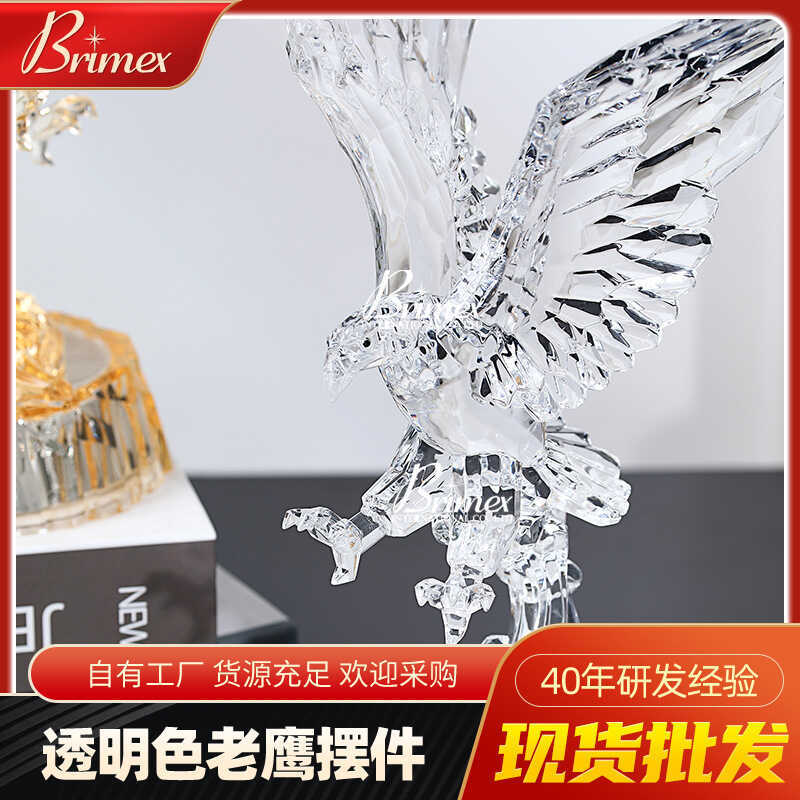Decoração em forma de Animal de águia epóxi criativa simples decoração de mesa decoração artesanal acrílica